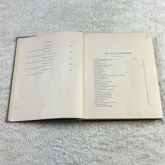 The True Story of Abraham Lincoln Elbridge S Brooks 1896 first edition antique - Picture 7 of 16